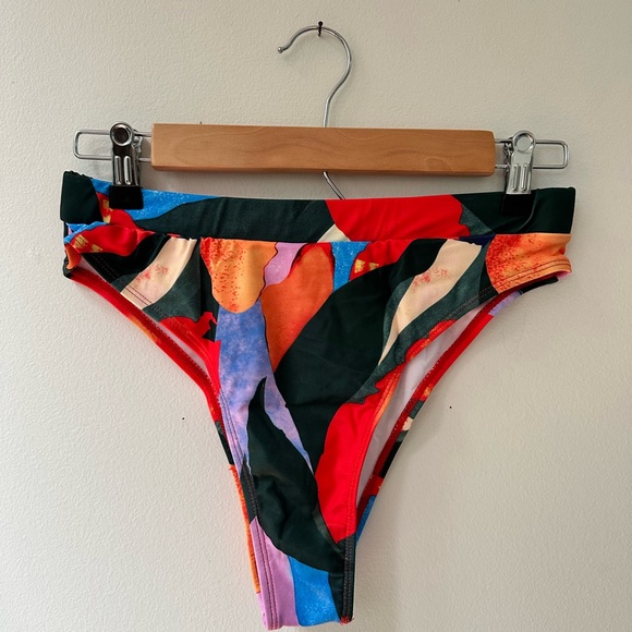 ZAFUL High Waisted String Bikini Multi Color - Picture 5 of 6